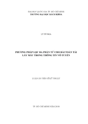 Phương Pháp Lọc Đa Phần Tử Cho Bài Toán Tái Lấy Mẫu