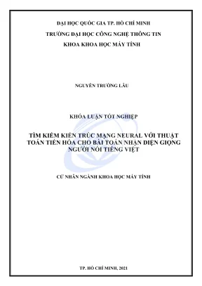 Tìm Kiếm Kiến Trúc Mạng Neural Với Thuật Toán Tiến Hóa