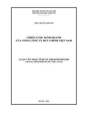 Chiến lược kinh doanh hiệu quả của Tổng Công ty Bưu