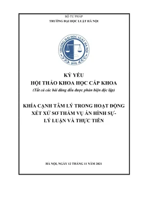 Khám phá khía cạnh tâm lý trong xét xử sơ thẩm vụ án 