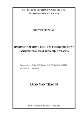 Phương Pháp Biến Phân Vlasov Ứng Dụng Trong Ổn Định Tấm