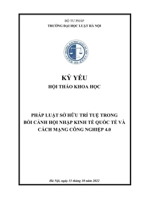 Pháp Luật Sở Hữu Trí Tuệ Trong Hội Nhập Kinh Tế Và Cách