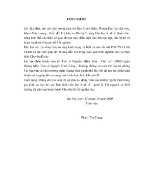 Quản lý chất thải rắn tại quận Hoàng Mai, Hà Nội: Thực