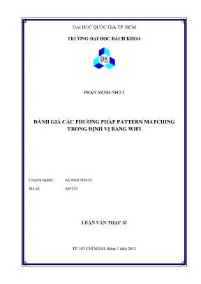 Đánh Giá Phương Pháp Pattern Matching Trong Định Vị Wifi
