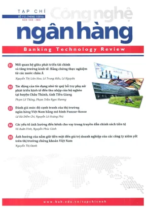 Công nghệ ngân hàng 112: Hạ Thị Thiều Dao và những đóng