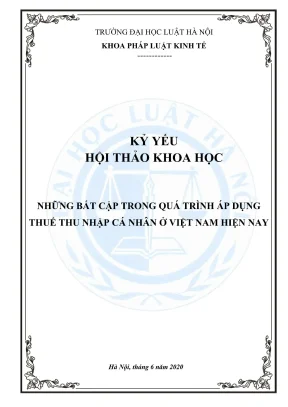 Những bất cập trong áp dụng thuế thu nhập cá nhân tại 
