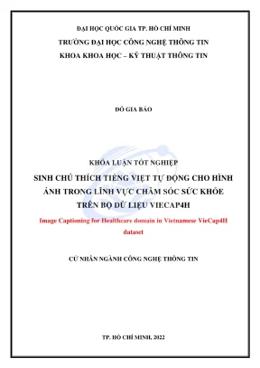 Khóa luận tốt nghiệp CNTT: Tự động sinh chú thích tiếng 