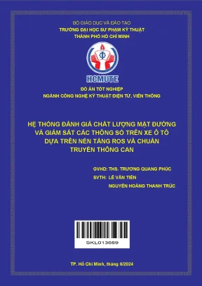 Hệ thống đánh giá chất lượng mặt đường và giám sát xe ô 