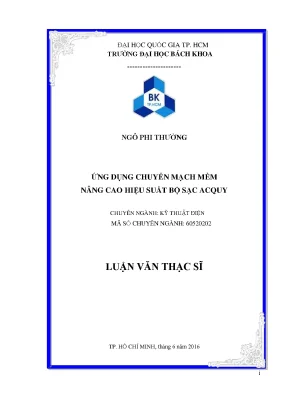 Ứng Dụng Chuyển Mạch Mềm Nâng Cao Hiệu Suất Bộ Sạc Ắc