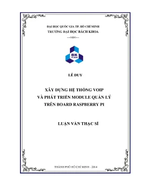 Xây Dựng Hệ Thống VoIP Và Phát Triển Module Quản Lý Trên