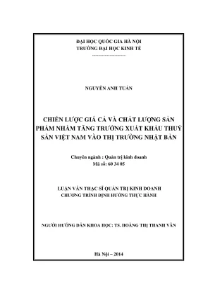 Chiến lược giá và chất lượng sản phẩm để tăng trưởng