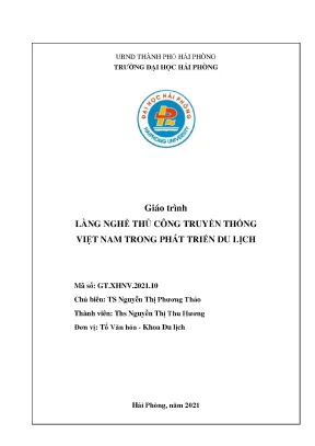 Khám Phá Giáo Trình Nghề Thủ Công Truyền Thống Việt Nam