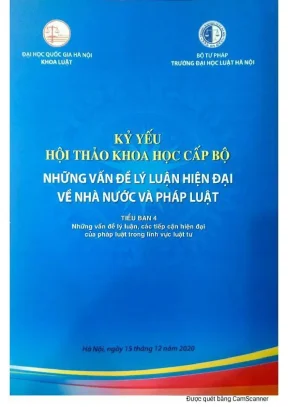 Kỷ yếu hội thảo khoa học: Lý luận hiện đại về nhà nước
