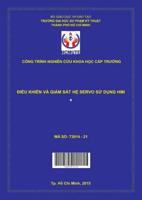 Hướng dẫn điều khiển và giám sát hệ servo bằng HMI hiệu quả