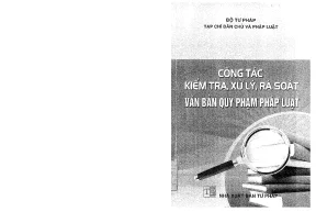 Hướng dẫn kiểm tra và xử lý văn bản chứa quy phạm pháp 