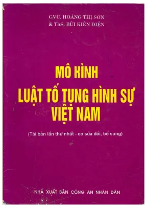 Mô Hình Luật Tố Tụng Hình Sự Việt Nam - Phân Tích Từ 