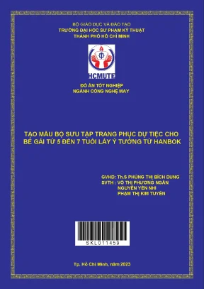 Hướng dẫn tạo mẫu bộ sưu tập váy dự tiệc cho bé gái 5-7 