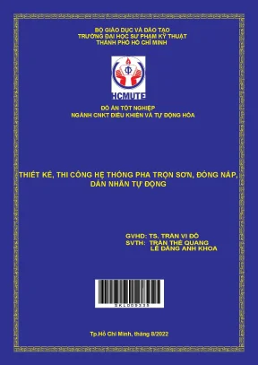 Hệ thống pha trộn sơn tự động: Thiết kế và thi công hiệu quả