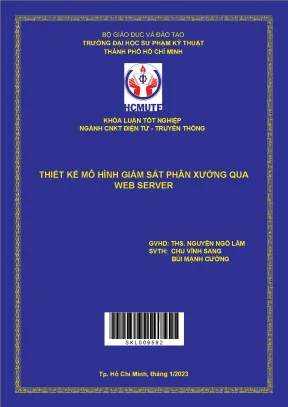 Thiết kế mô hình giám sát phân xưởng qua web server hiệu quả