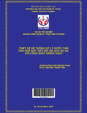 Hệ thống xử lý nước thải cho nhà máy giết mổ gia súc