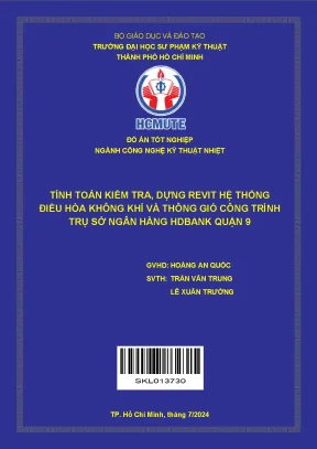 Tính Toán và Kiểm Tra Hệ Thống Điều Hòa Không Khí Dựng