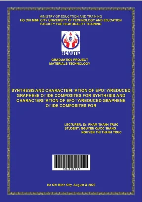 Tổng hợp và đặc tính vật liệu epoxy graphene oxide khử