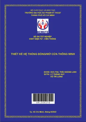 Hệ thống cửa thông minh: Thiết kế và ứng dụng