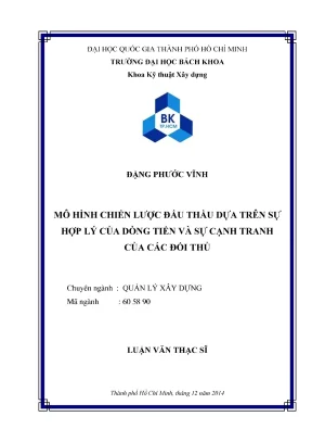 Mô hình chiến lược đấu thầu hiệu quả dựa trên đồng tiền