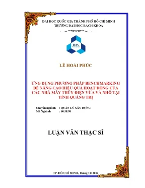 Ứng Dụng Phương Pháp Benchmarking Nâng Cao Hiệu Quả Nhà