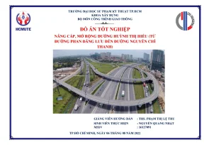 Đồ án tốt nghiệp: Nâng cấp mở rộng đường Huỳnh Thị Hiếu 