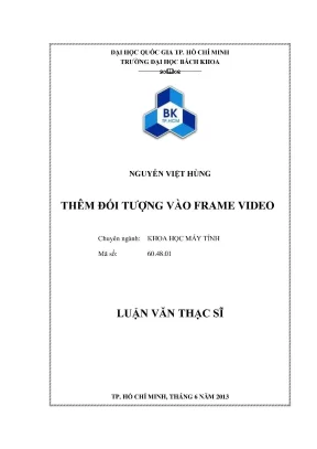 Luận Văn Thạc Sĩ Khoa Học Máy Tính: Cách Thêm Đối Tượng