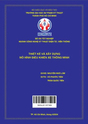 Thiết kế và xây dựng mô hình điều khiển xe thông minh - 