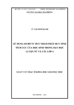Sử Dụng Sơ Đồ Tư Duy Để Phát Huy Tính Tích Cực Học Sinh