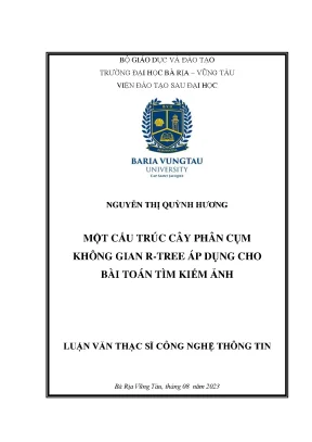 Cấu Trúc Cây R-Tree Phân Cụm Không Gian Ứng Dụng Tìm