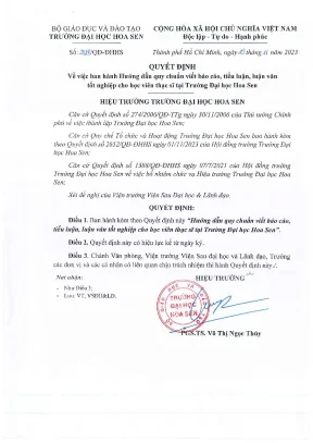 Hướng dẫn viết báo cáo tiểu luận, luận văn thạc sĩ đạt 