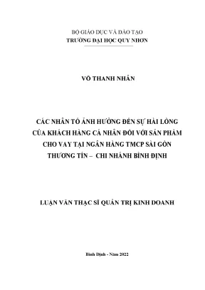 Các yếu tố ảnh hưởng đến sự hài lòng của khách hàng với