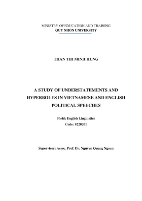 Nghiên cứu về cách nói giảm nói tránh và phóng đại trong