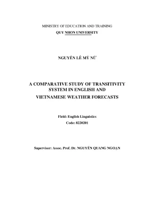 Nghiên cứu so sánh hệ thống chuyển tải trong dự báo thời