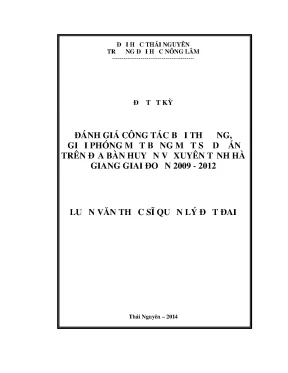 Đánh Giá Công Tác Bồi Thường Giải Phóng Mặt Bằng Tại