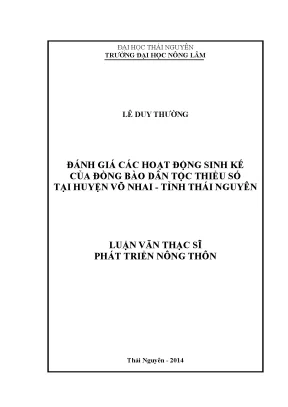 Đánh giá hoạt động sinh kế đồng bào dân tộc thiểu số tại