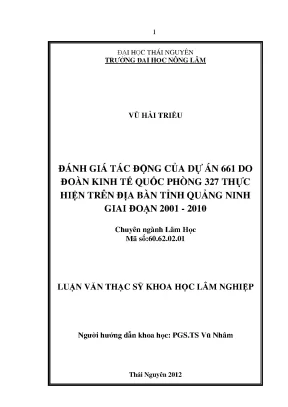 Đánh Giá Tác Động Dự Án 661 Của Đoàn Kinh Tế Quốc Phòng