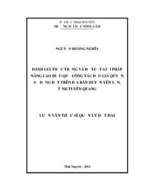 Đánh Giá & Giải Pháp Nâng Cao Hiệu Quả Đấu Giá Đất Tại