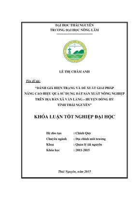 Đánh Giá Hiện Trạng & Giải Pháp Nâng Cao Hiệu Quả Sử