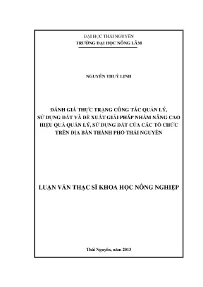 Đánh Giá Thực Trạng Và Giải Pháp Nâng Cao Hiệu Quả Quản 