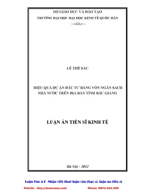Luận văn: Hiệu quả hoạt động ngân hàng phát triển - Phân
