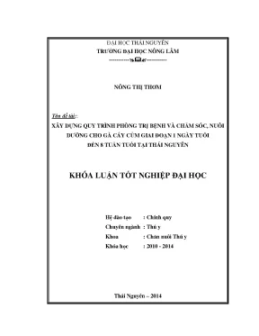 Quy trình chăm sóc và phòng trị bệnh cho gà cáy từ 1 đến