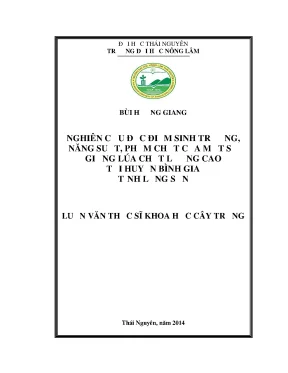 Nghiên cứu nhân giống vô tính và kỹ thuật tăng tỷ lệ