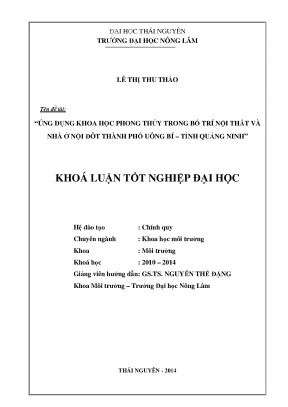Ứng Dụng Khoa Học Phong Thủy Trong Bố Trí Nội Thất Nhà Ở