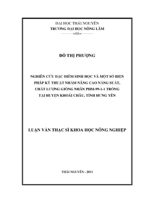 Nâng cao năng suất giống nhãn PHM 99 tại Hưng Yên:
