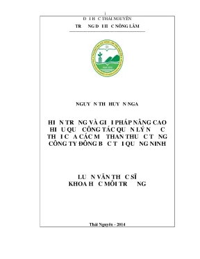 Giải pháp nâng cao hiệu quả quản lý nước thải tại mỏ
